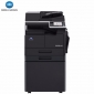 柯尼卡美能达 266i 黑色 A3黑白激光多功能复合机复印机打印机扫描多功能一体机(主机+双面器+双面送稿器)