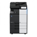 柯尼卡美能达 C300i 黑色 A3彩色多功能复合机复印机打印机扫描多功能一体机(主机+双面器+双面送稿器+两个500张纸盒)