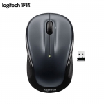 罗技（Logitech） M325s升级版鼠标 无线鼠标 办公鼠标 对称鼠标 黑色 带无线2.4G接收器