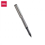 得力(deli) 0.5mm全针管学生签字笔走珠笔水笔 黑色 单支装 S1600