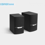 漫步者（EDIFIER） R303BT木质蓝牙音箱 家庭桌面大功率低音炮多媒体音箱 黑色